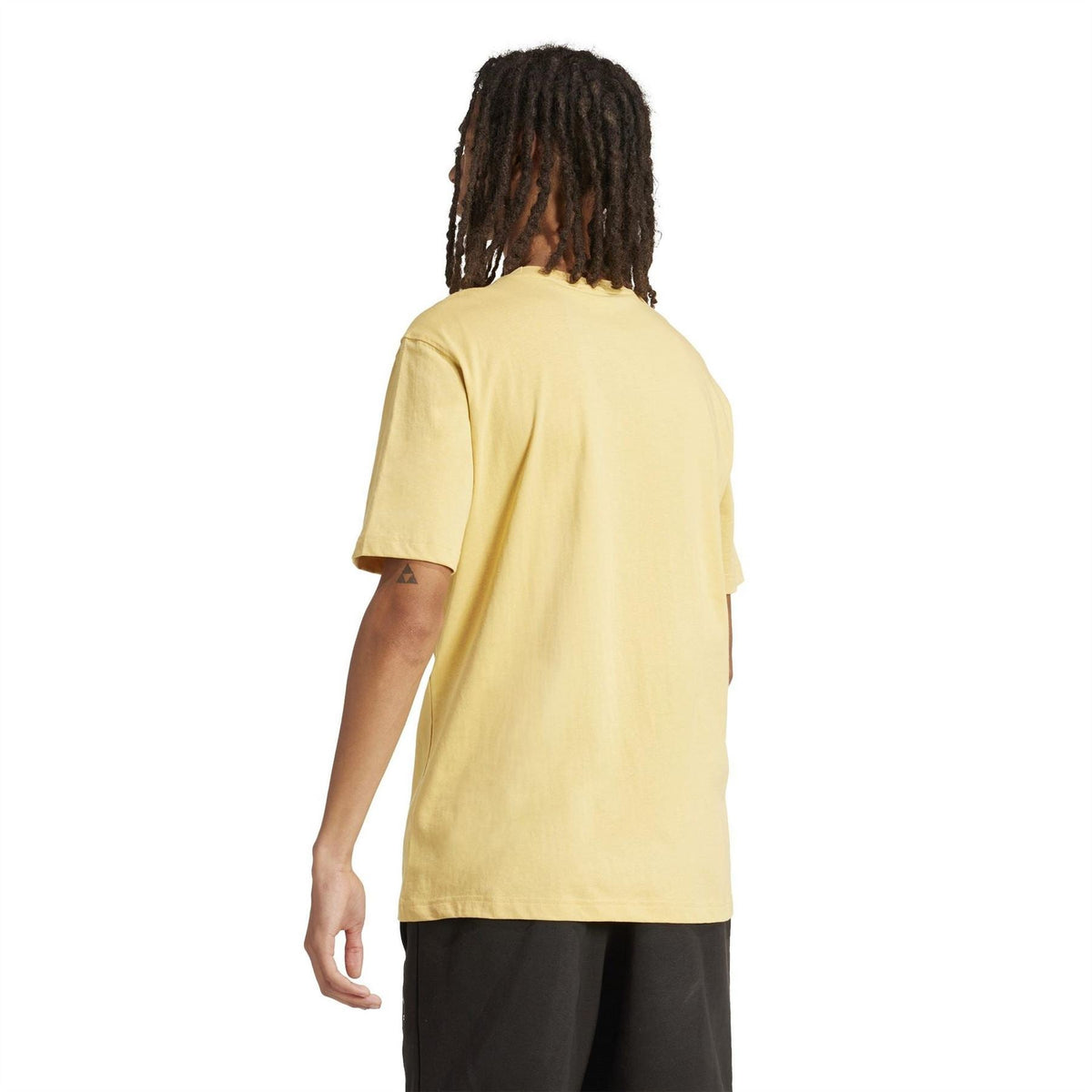 Oat crew neck T-shirt plain back, regular fit