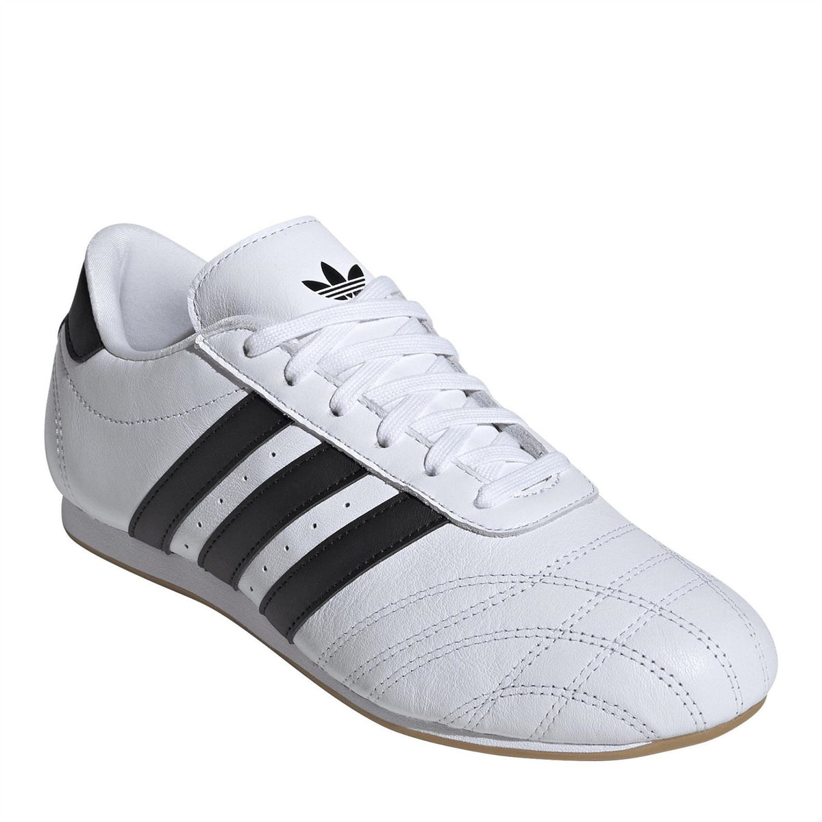 adidas Originals Taekwo Low Top Sneakers in black and white, casual footwear with stylish design and athletic comfort