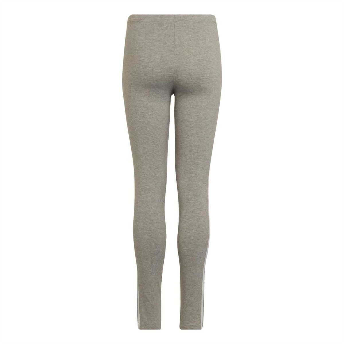 adidas Originals grey leggings, solid knit with no visible side branding