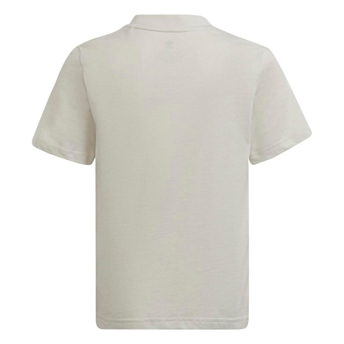 Light grey adidas Originals T-shirt with plain back