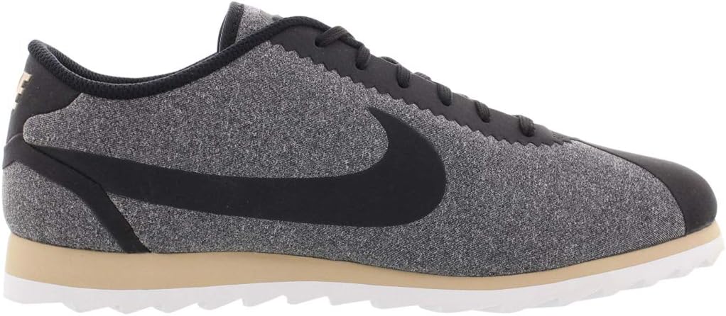 Women's Nike Cortez Ultra SE sneaker, gray speckled upper with black swoosh