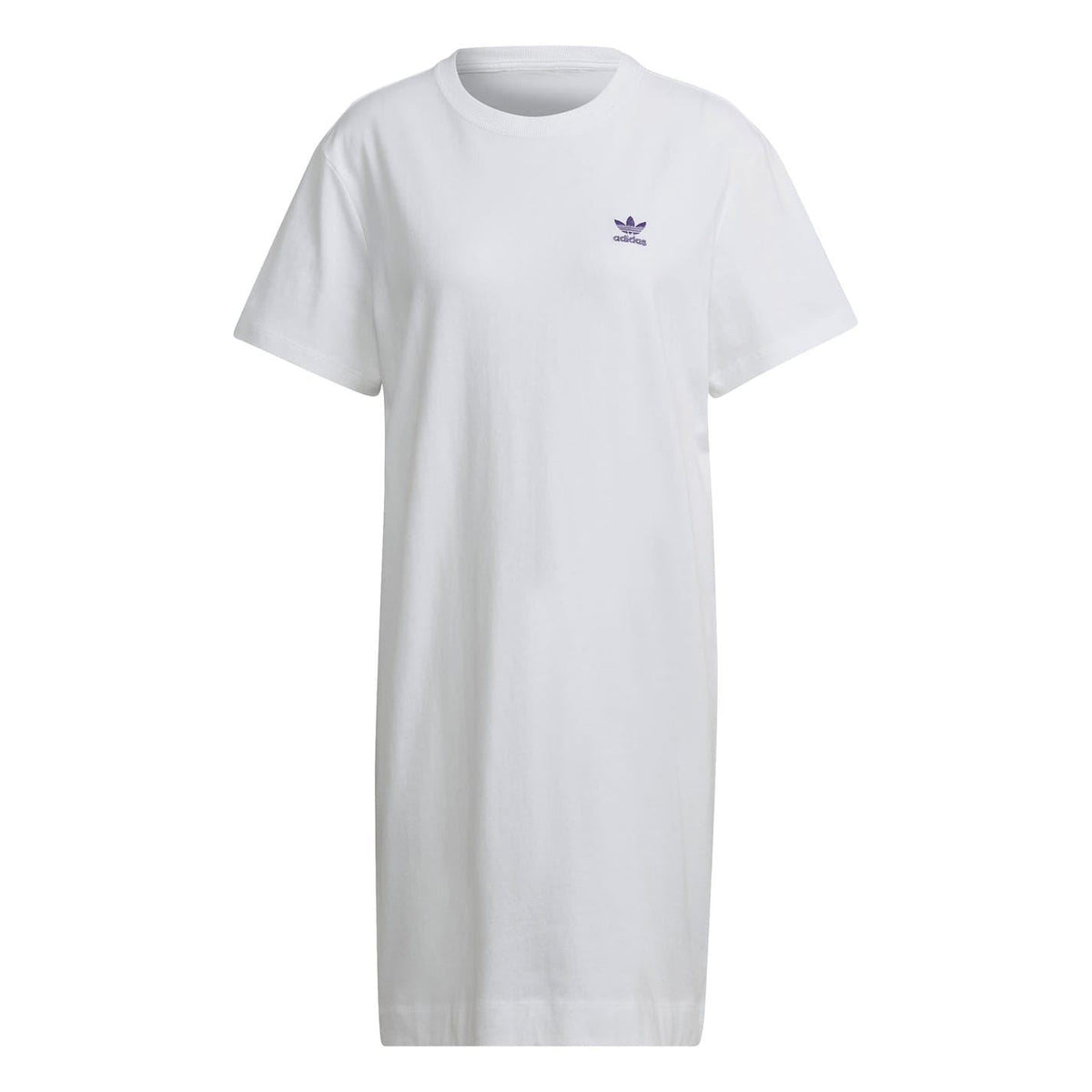 adidas Originals women's T-shirt dress in casual style, with short sleeves and a relaxed fit, suitable for everyday wear
