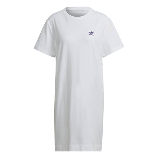 adidas Originals women's T-shirt dress in casual style, with short sleeves and a relaxed fit, suitable for everyday wear