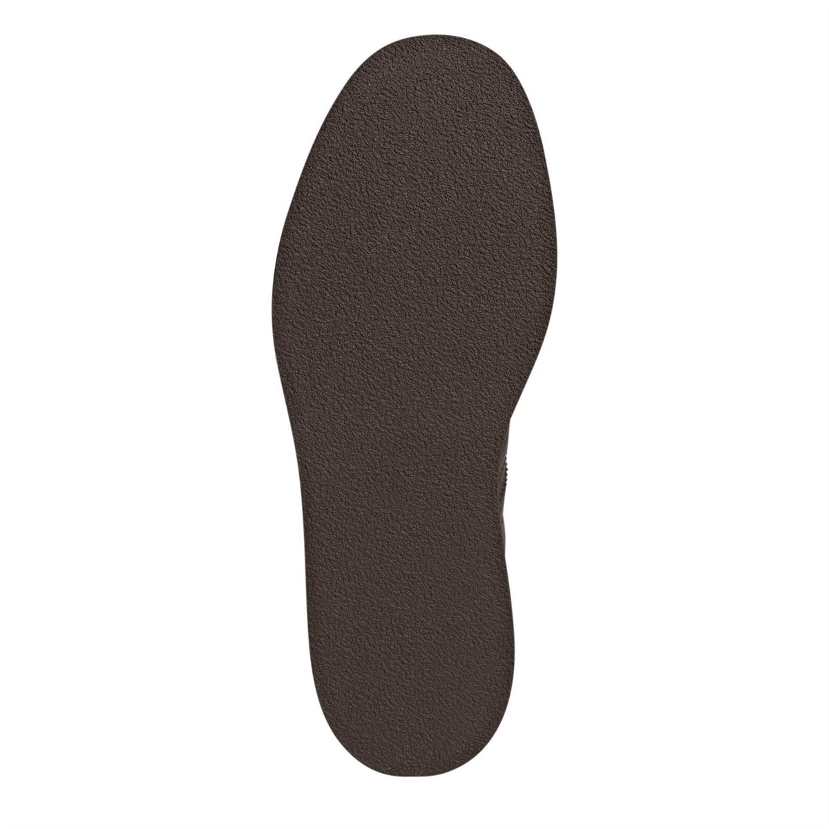 Brown sneaker insole bottom surface, plain textured insert
