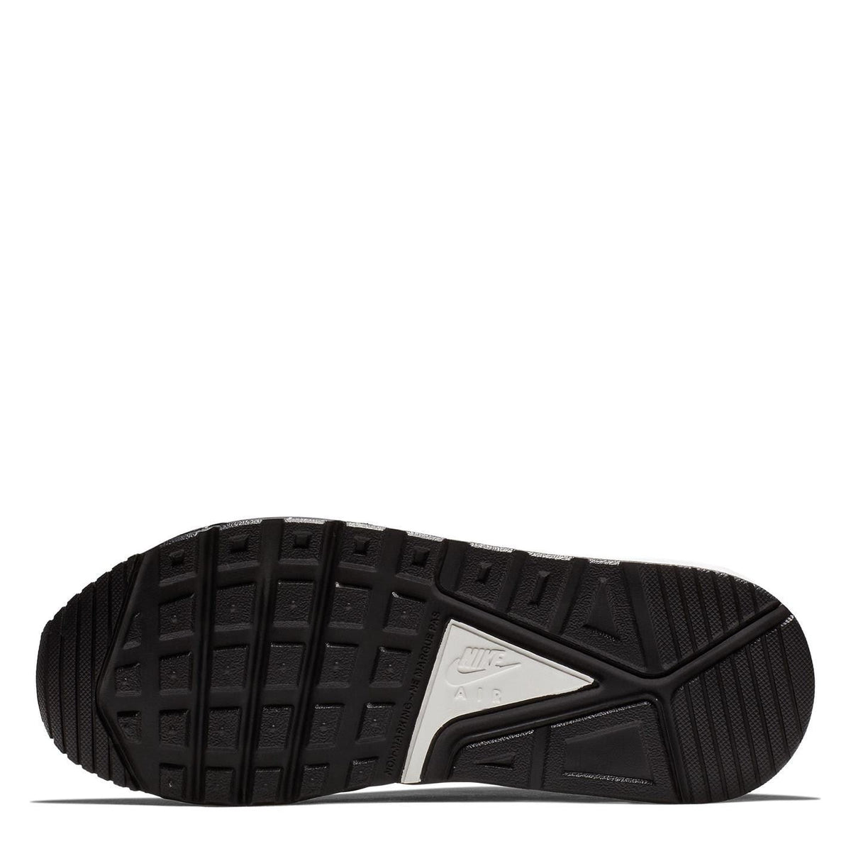 Boys' Nike Air Max Ivo outsole, black rubber tread with Nike detail