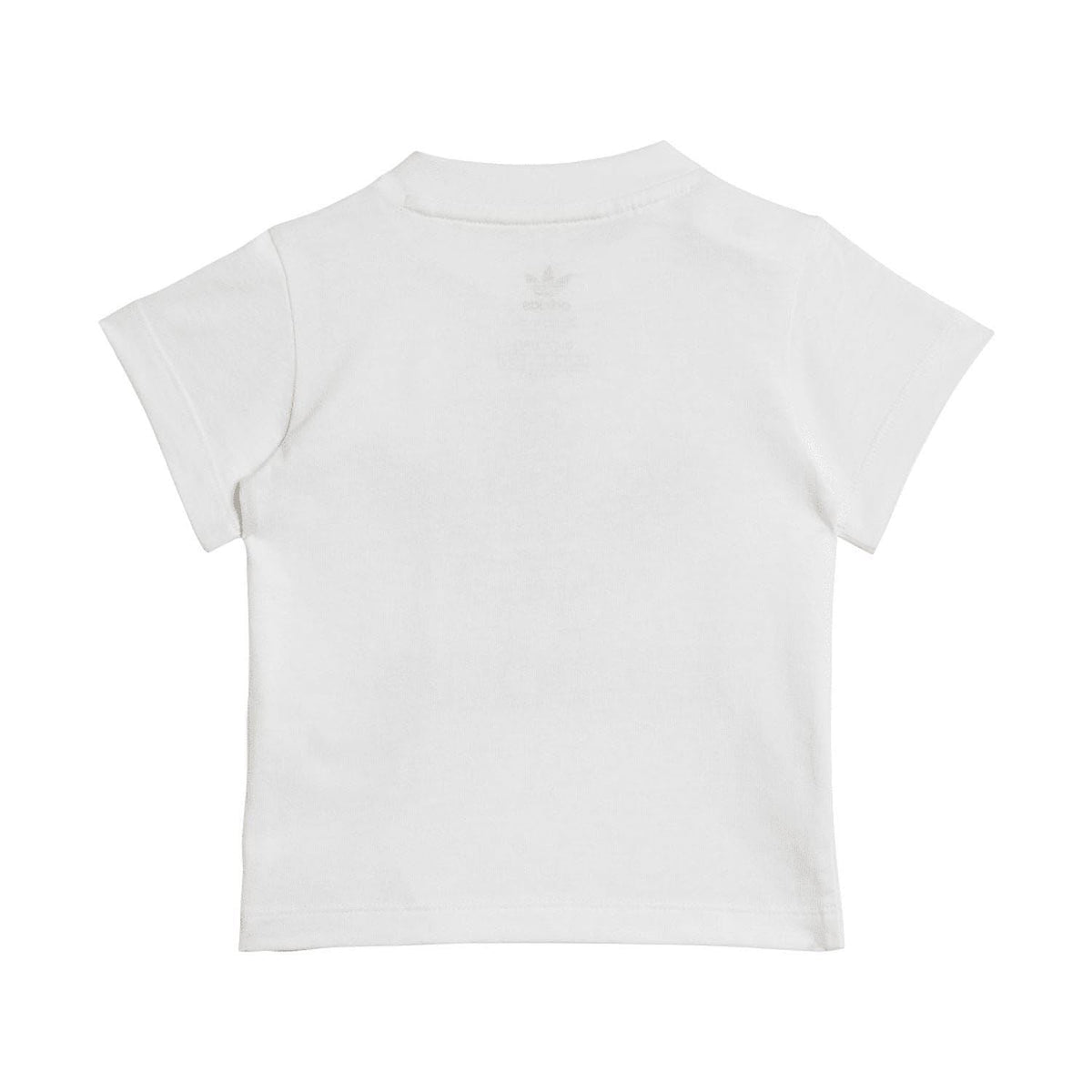 Infants white T-shirt, plain back, short sleeves