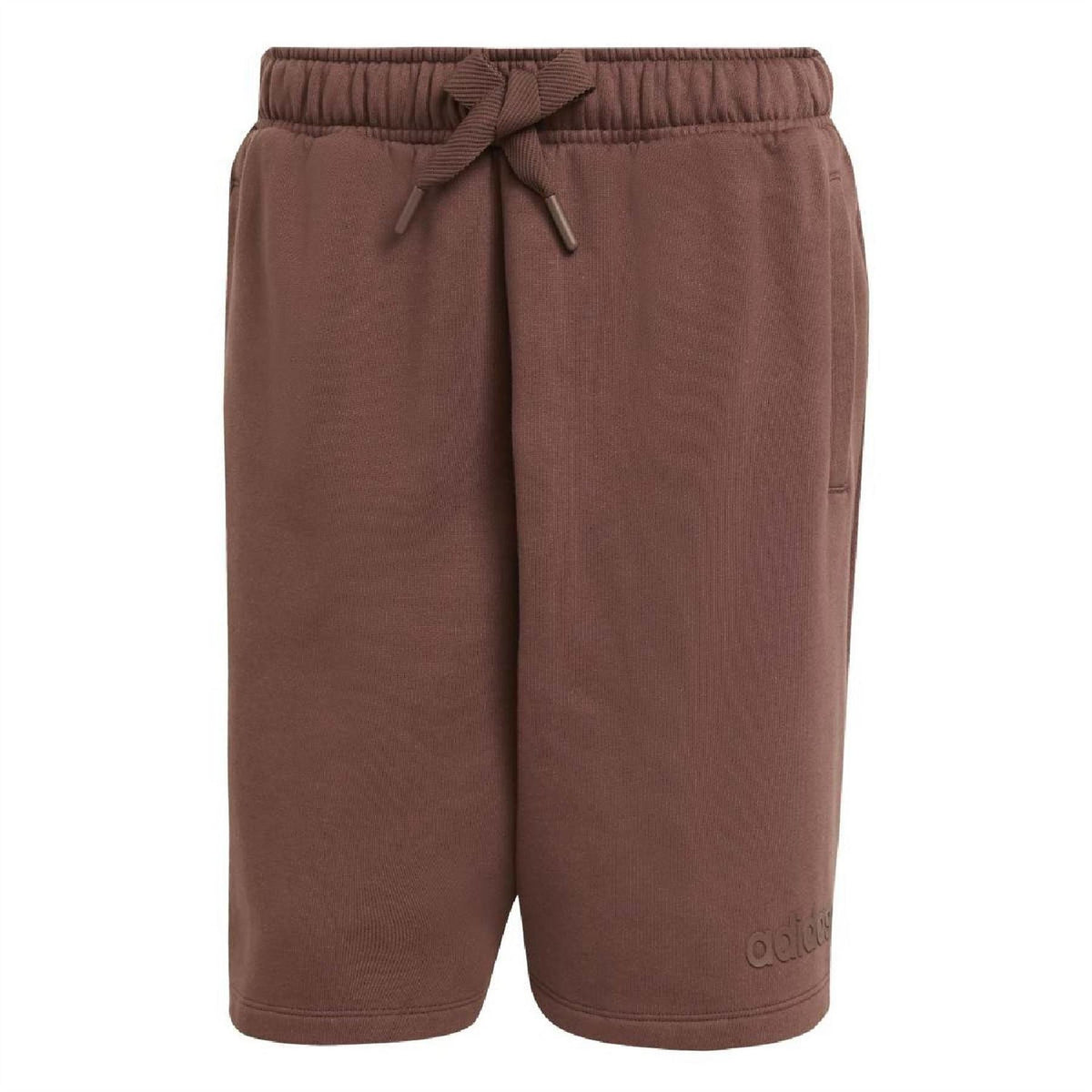 Auburn drawstring shorts with elastic waistband and relaxed straight legs