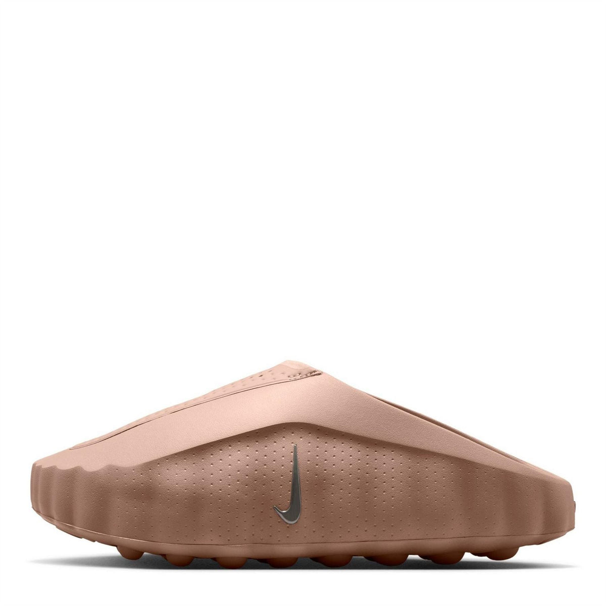 Nike Mind 001 sandals beige slide with textured footbed and ridged outsole