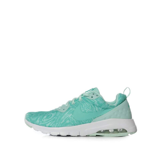 Kids' Nike Air Max Motion LW PRT sneaker, teal knit with white midsole and lace-up
