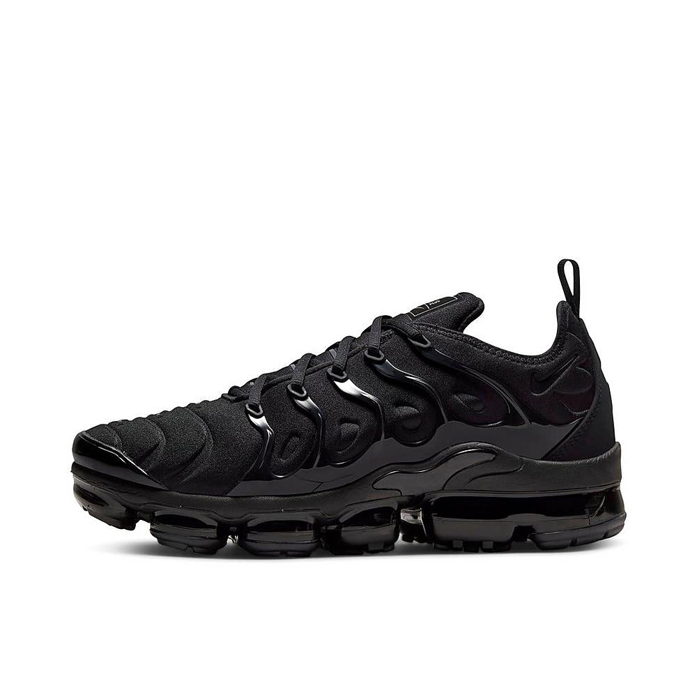 Nike Air Vapormax Plus men's running shoes, black with dark gray accents