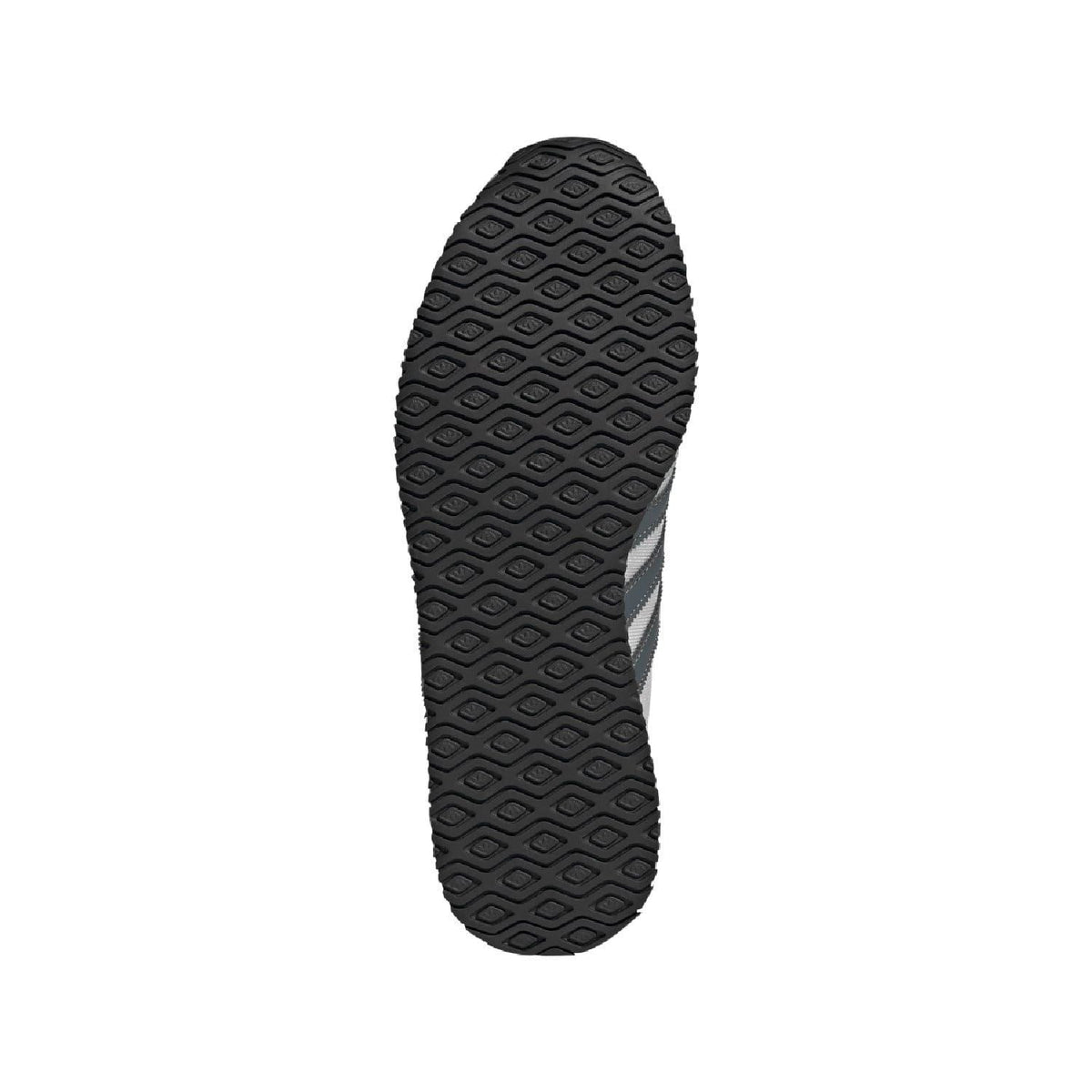 Black rubber outsole for adidas USA 84 trainers with textured grip tread