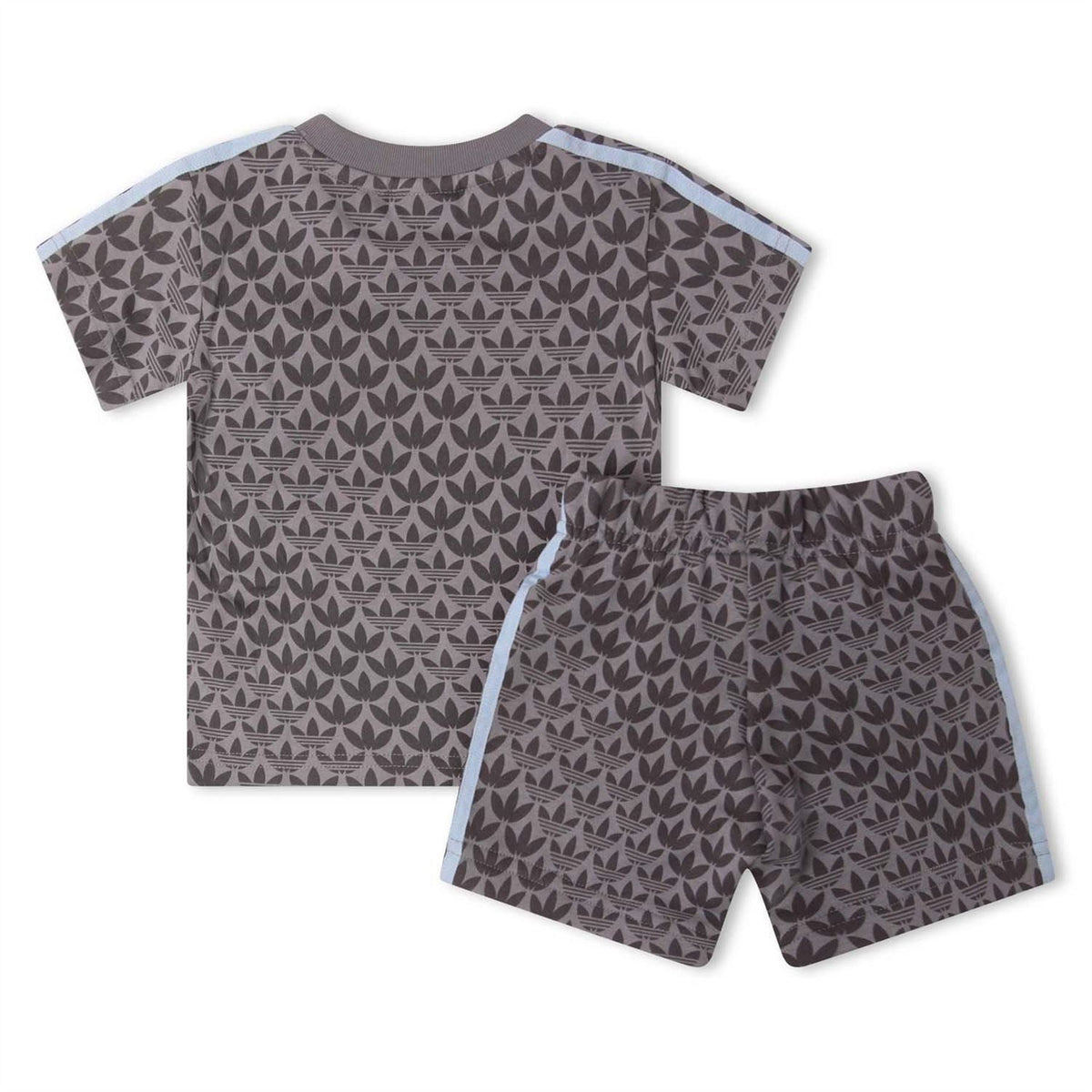 adidas Originals shirt and short set featuring a polo shirt and matching shorts, casual athletic wear for men or women