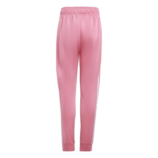 adidas Originals pink patterned track pants with elastic waist