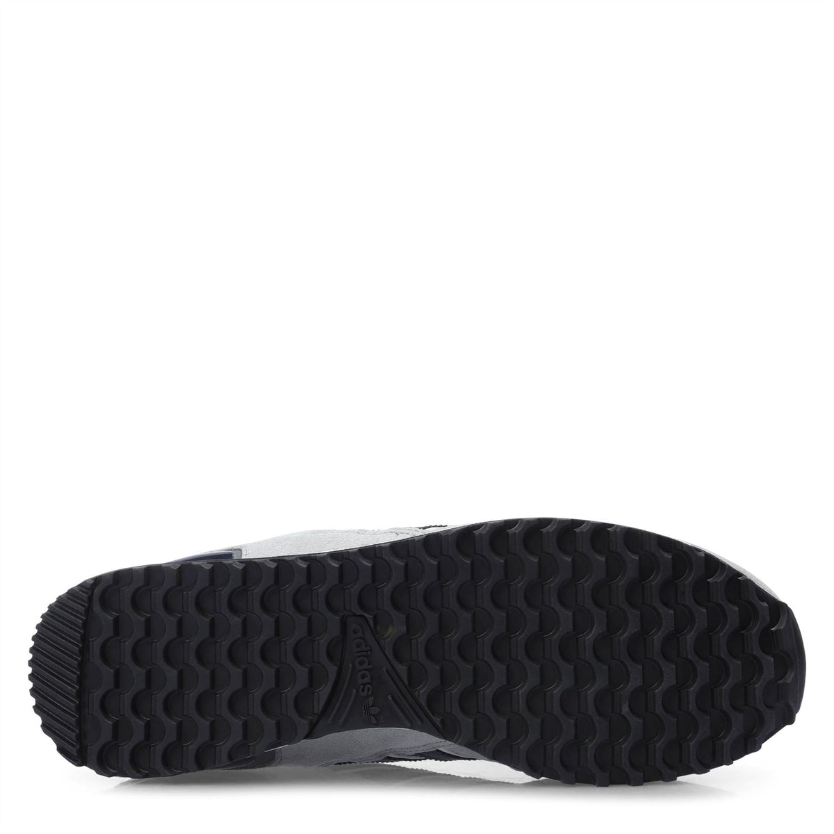 Grey ZX 750 sneaker outsole tread with textured rubber grip