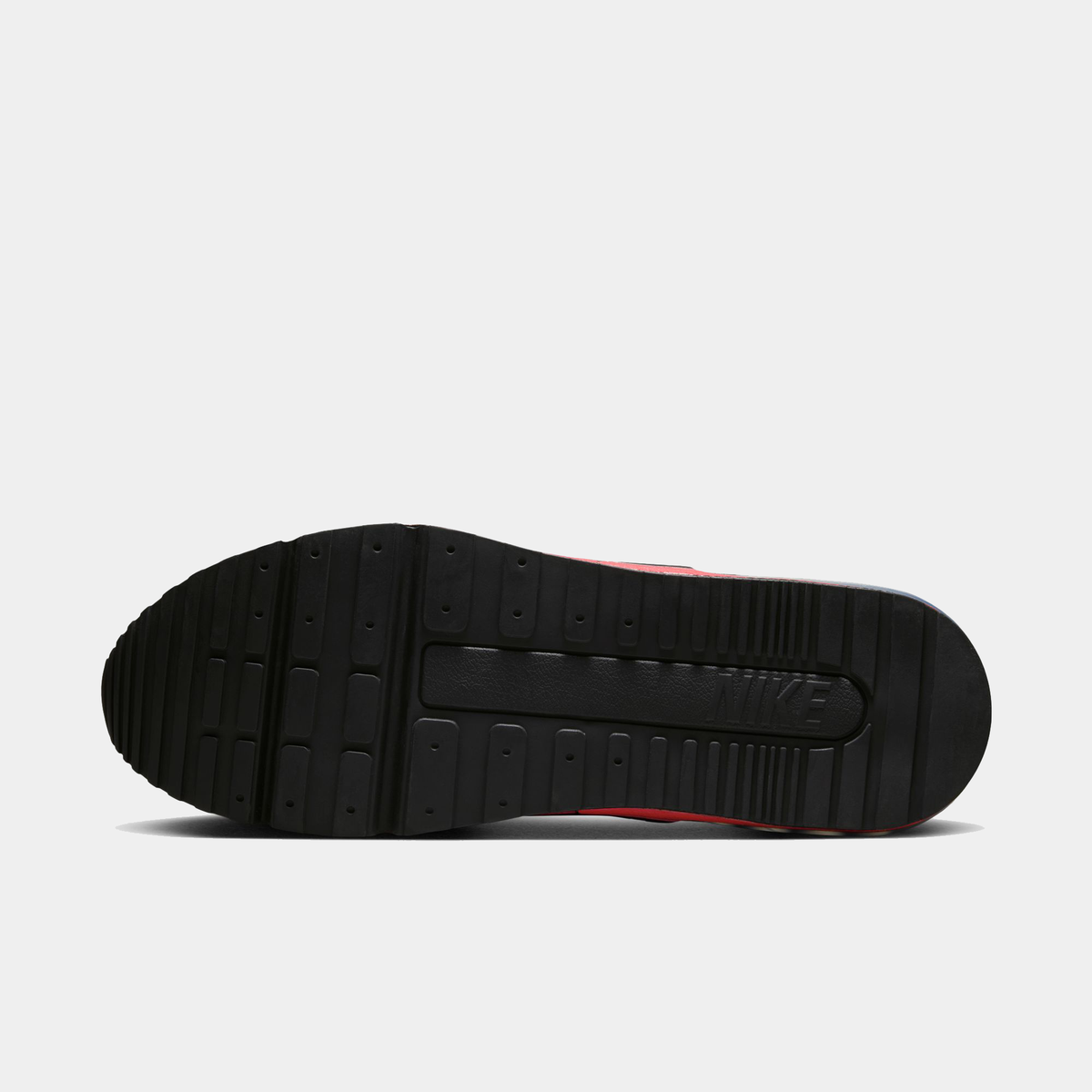 Black outsole of Air Max LTD 3 shoes with raised traction grooves