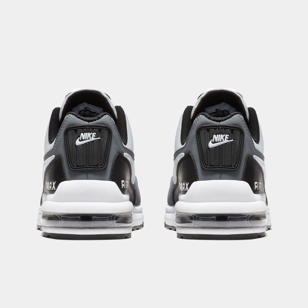 Air Max LTD 3 sneakers heel view with Nike logo and Air unit