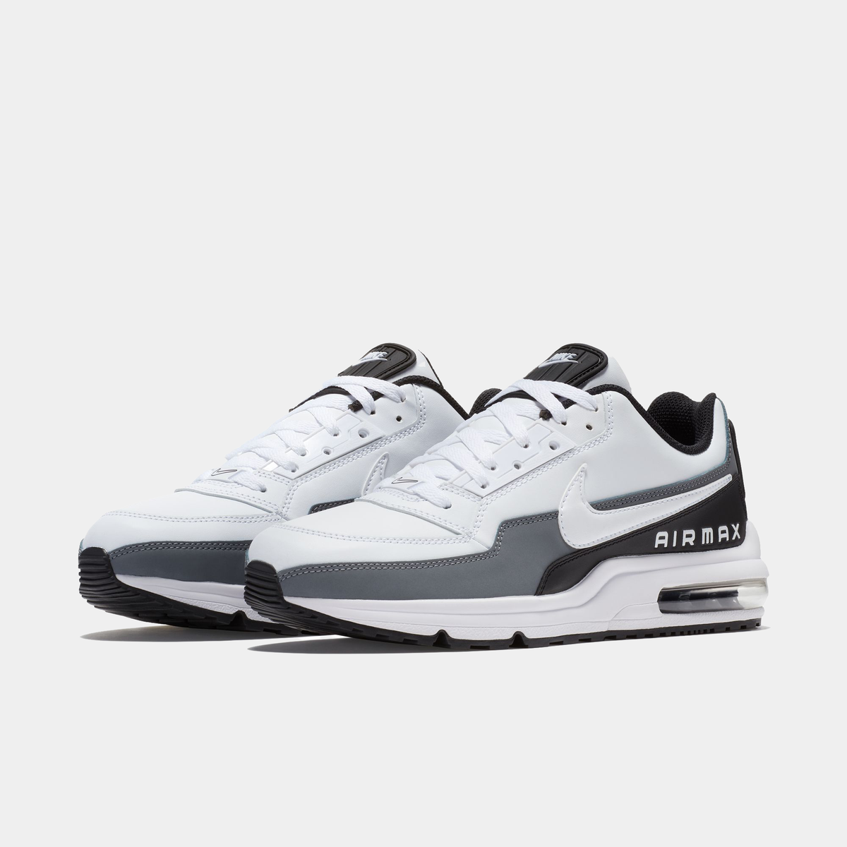 White and black Air Max LTD 3 sneakers with laces and Air Max badge
