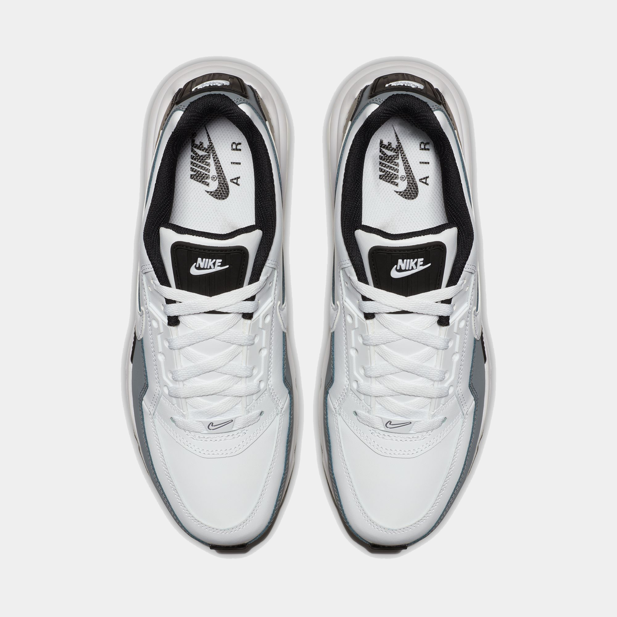 White Air Max LTD 3 sneakers front view with Nike swoosh and AIR text