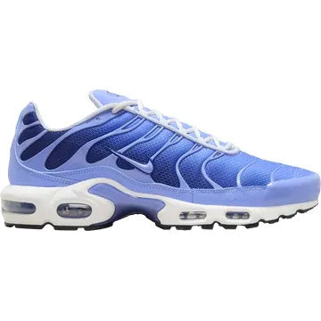 Nike Air Max Plus TN royal pulse running shoes, blue mesh with visible Air cushioning sole