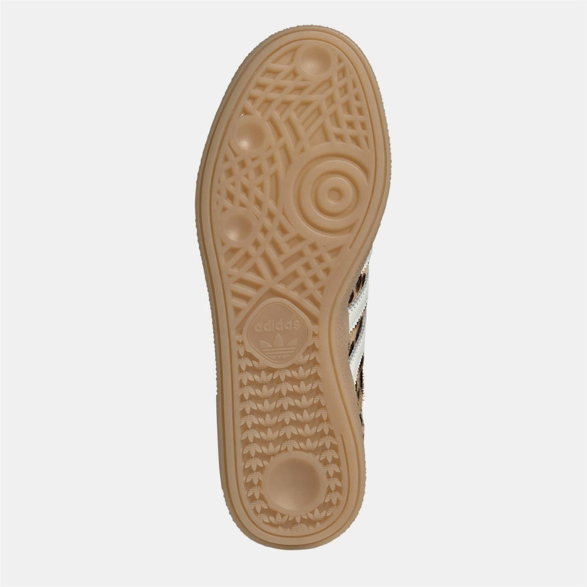 Women's Handball Spezial sneaker outsole, beige rubber tread with adidas logo