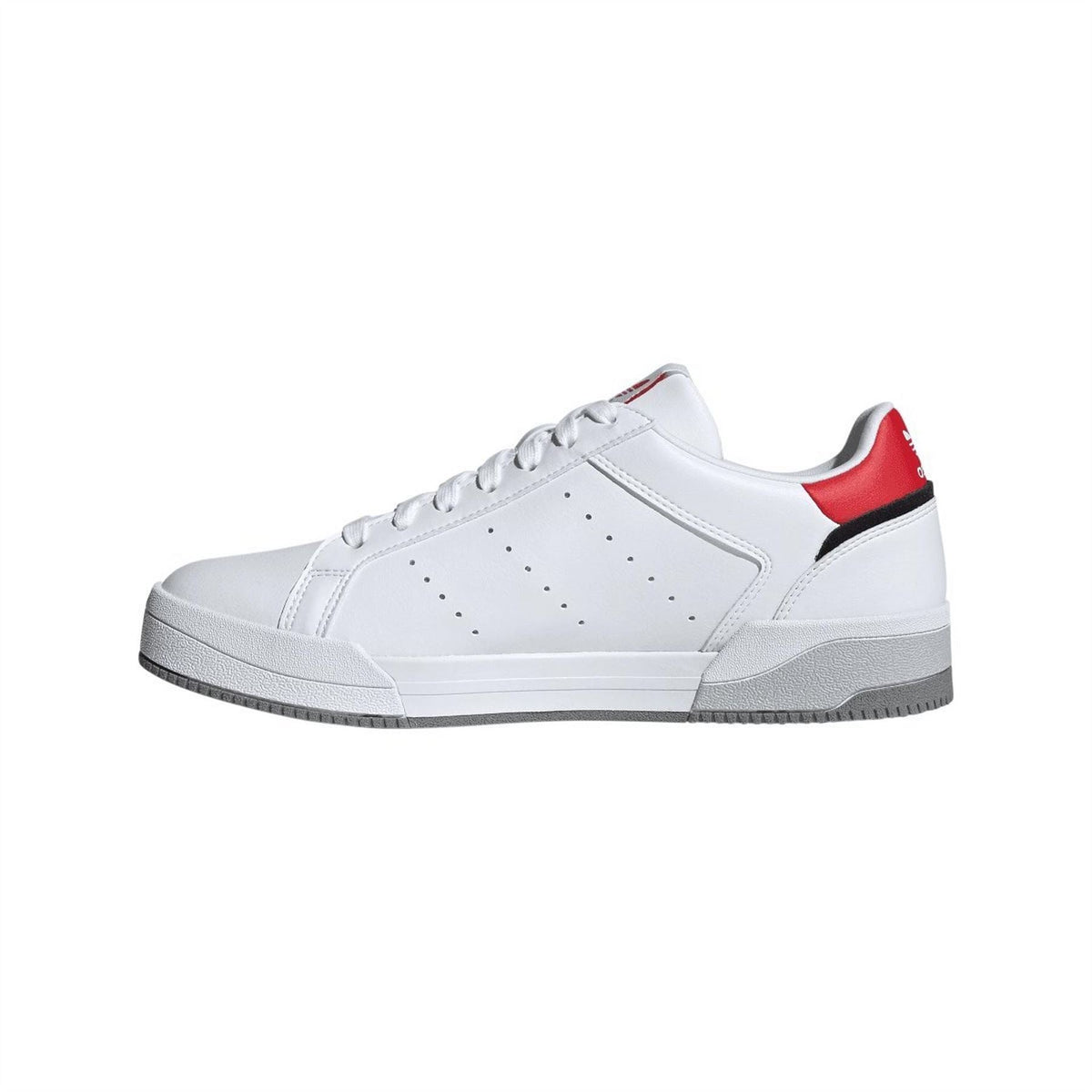 adidas Originals Tourino Trainers in black and white, sporty footwear with sleek design and cushioned sole.