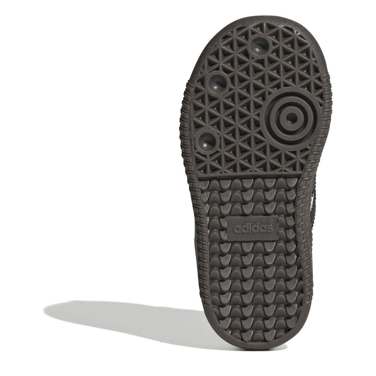 adidas Originals Samba OG sneaker outsole with textured rubber tread and circular grip pattern