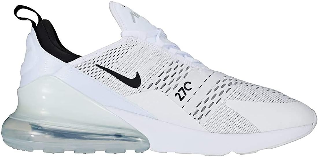 Men's Nike Air Max 270 sneaker profile, perforated upper and visible Air unit