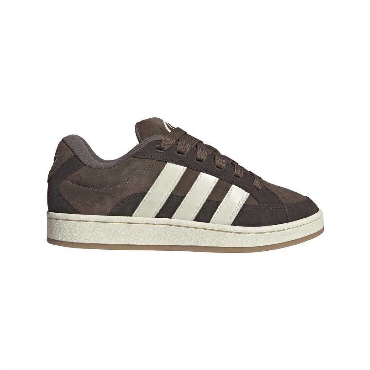 Adidas Originals Campus 00s sneakers in dark brown suede, white side stripes, lace-up