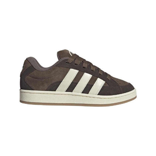 Adidas Originals Campus 00s sneakers in dark brown suede, white side stripes, lace-up