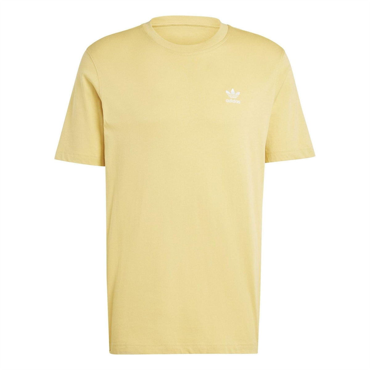 Oat regular-fit crew neck T-shirt with adidas Originals logo on chest