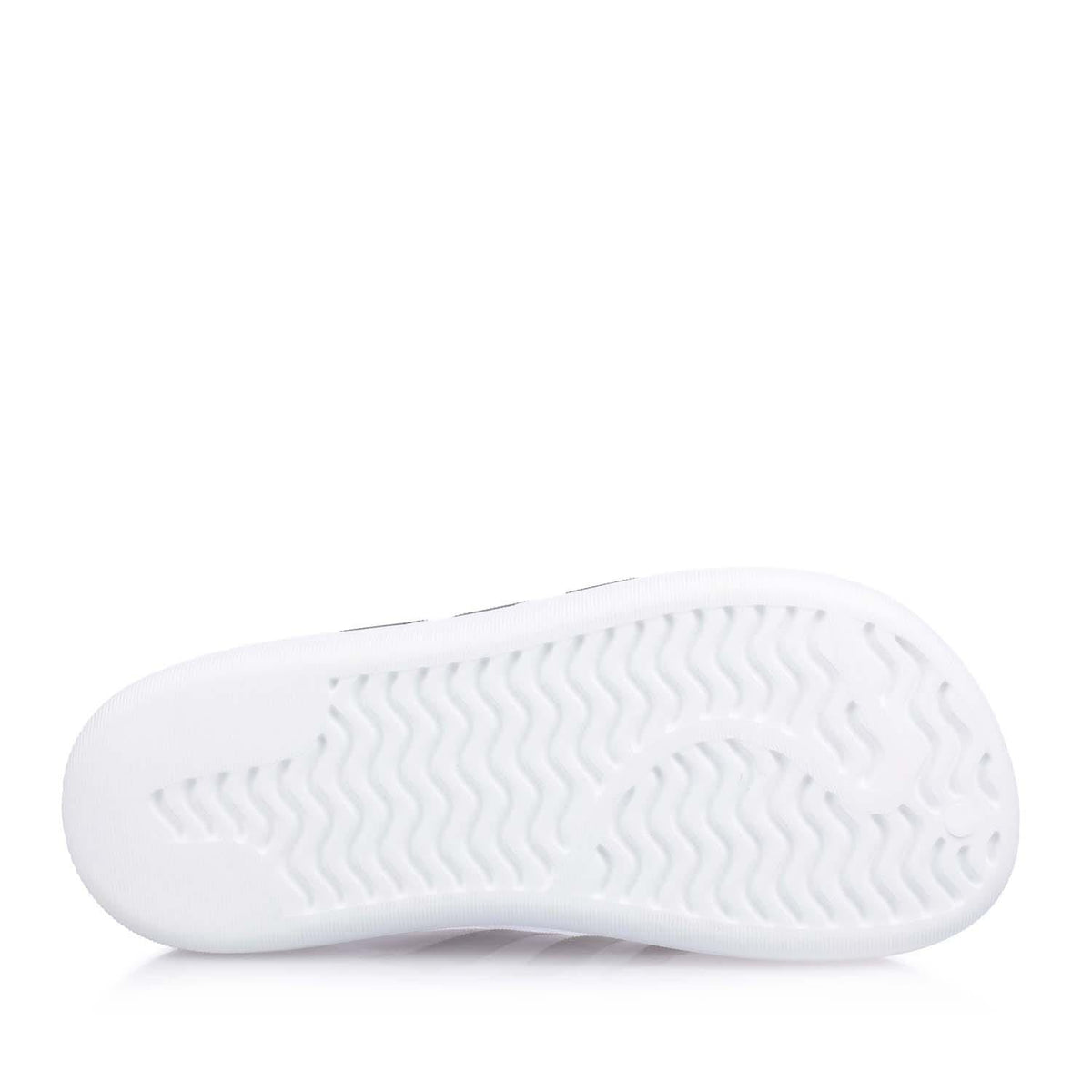 White adidas Originals adiFOM Superstar mule shoe outsole with textured tread