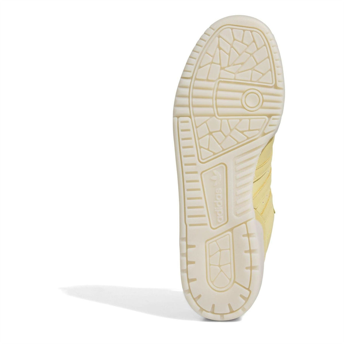adidas Rivalry low-top flatform sneaker outsole, light tread on platform base