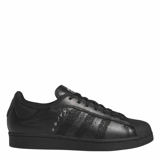 adidas Originals x adidas Superstar ADV trainers featuring classic sneaker design with white leather and iconic three stripes.