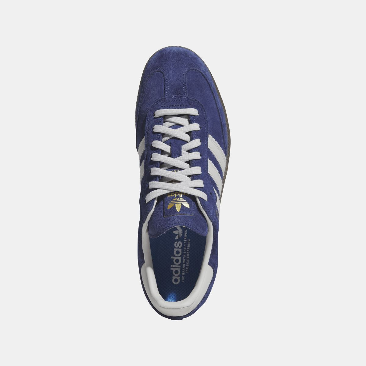 adidas Originals Samba ADV shoes in classic black and white leather with gum rubber sole, casual athletic footwear for everyday wear