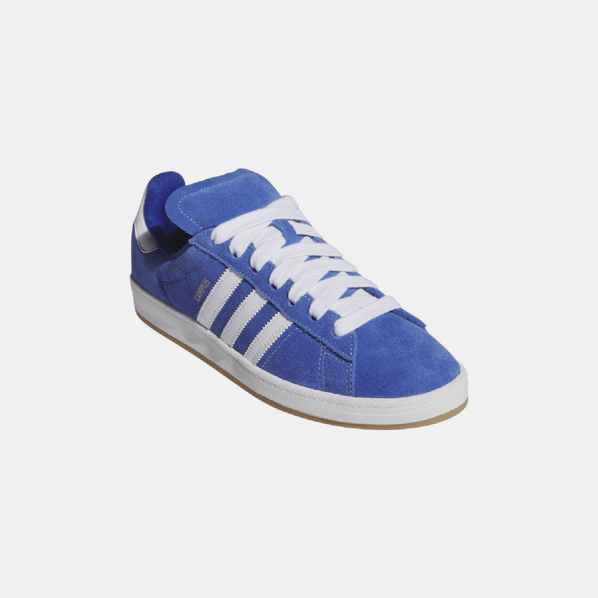 adidas Originals Campus ADV trainers in beige and white with classic style and textured outsole, casual footwear for everyday wear