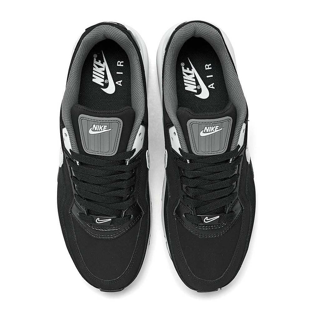 Men's Nike Air Max LTD 3 sneakers, front view with black laces and Nike tongue branding