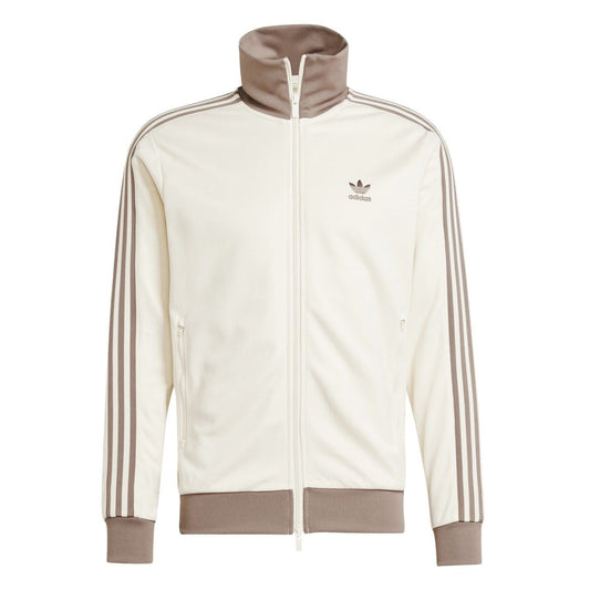 adidas Originals funnel neck long sleeve athletic top in a tracksuit, featuring a sleek design and comfortable fit