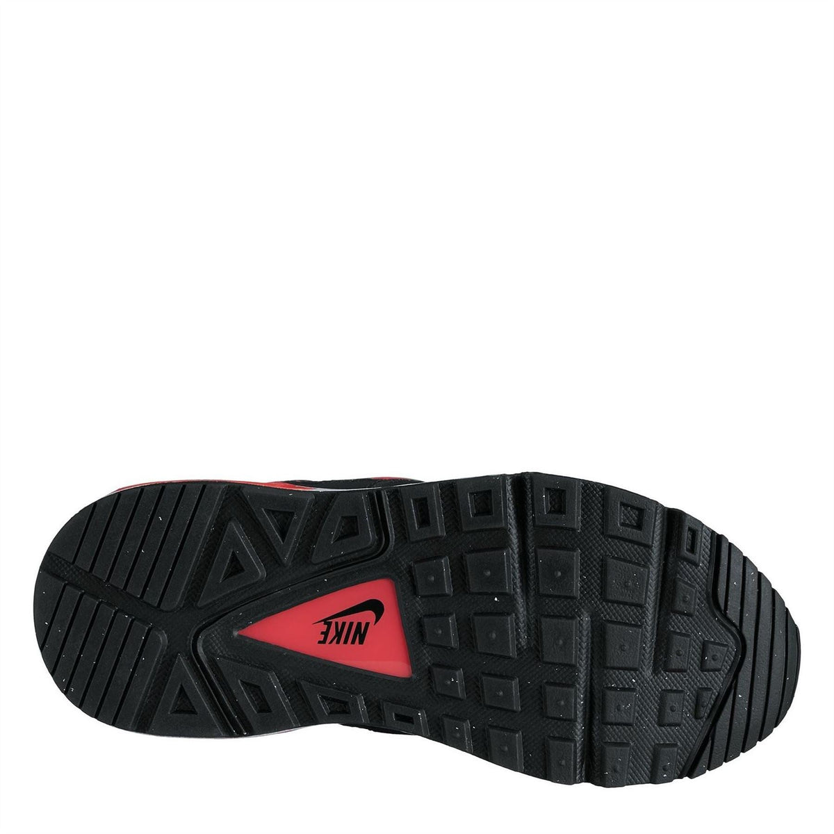 Black rubber outsole with AIR logo and textured tread pattern