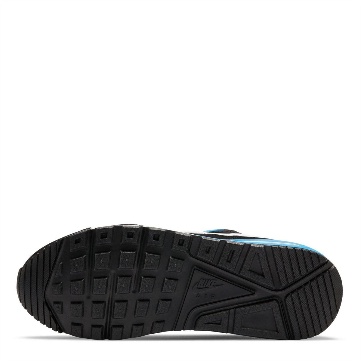 Black and gray tread outsole with Nike Air Max Ivo branding