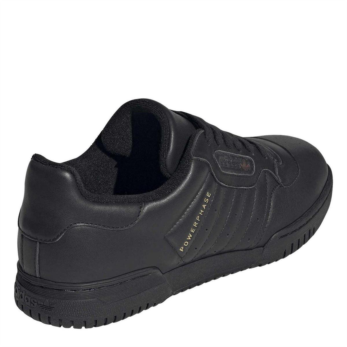 adidas Originals Powerphase low-top sneakers, Core Black with padded collar and heel