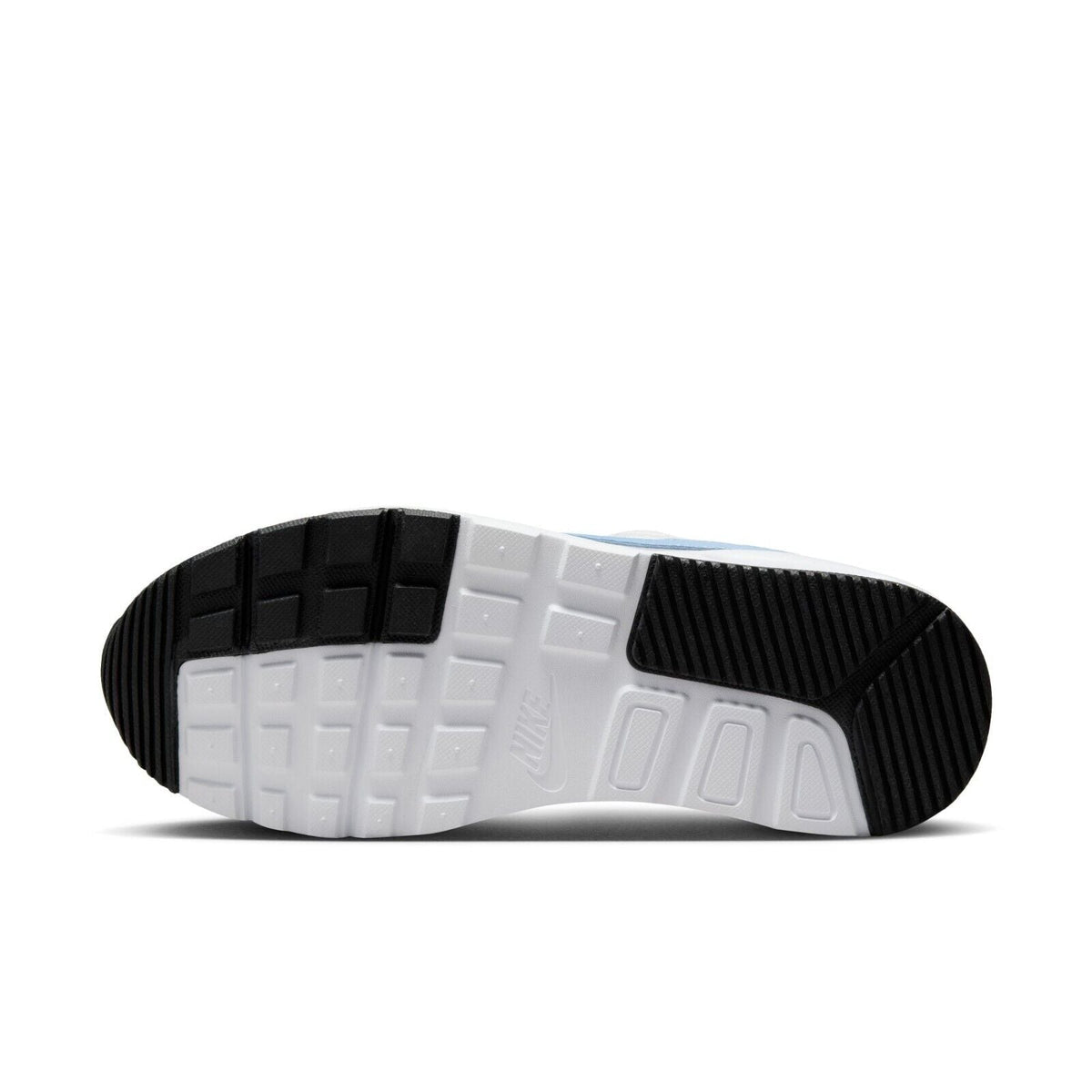 Nike Air Max SC rubber outsole with black tread and gray midsole