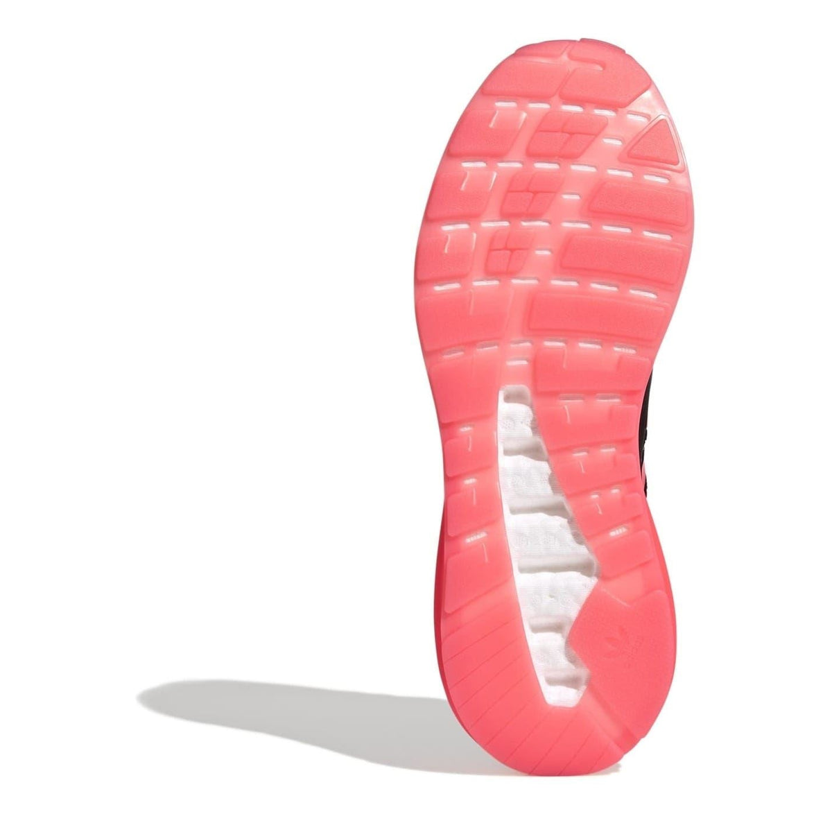 adidas ZX 2K Boost 2 low-top sneakers outsole, translucent pink rubber with tread