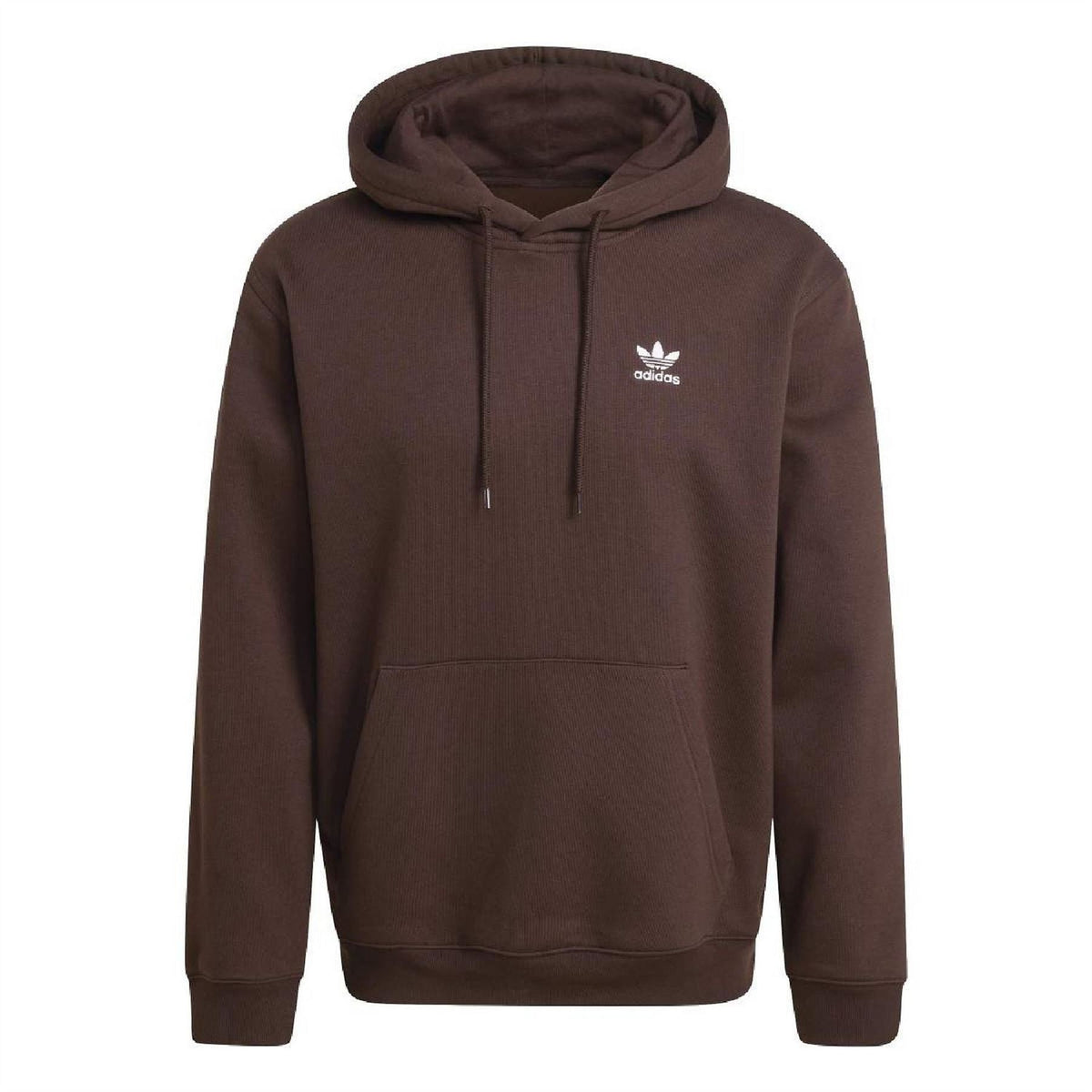 adidas Originals Timberland Logo Warm Hoodie sweatshirt featuring a cozy design with Timberland logo on the front, in black fabric.