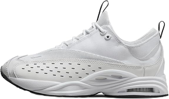 Men's Nike Air Zoom Drive SP low-top sneakers, white mesh upper with perforations