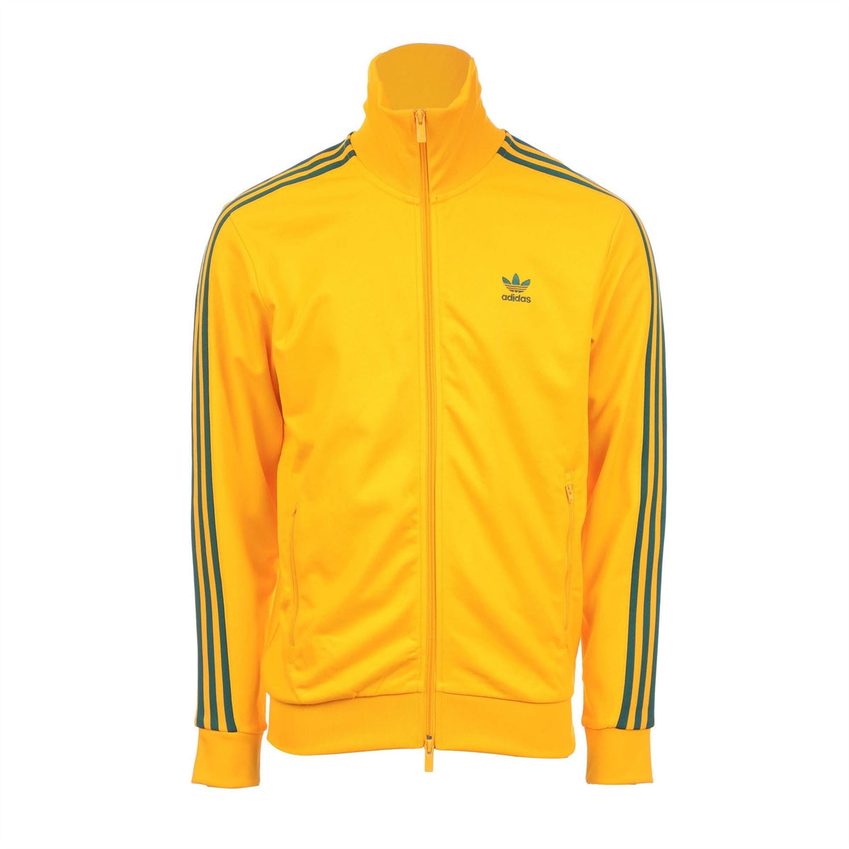adidas Originals Adicolor Classics track top in vibrant color, featuring athletic design and logo branding on the front.