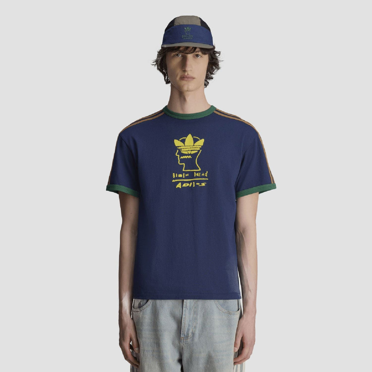 adidas Originals Brain Dead T-shirt featuring bold graphic design and comfortable cotton fabric, casual wear for street style.