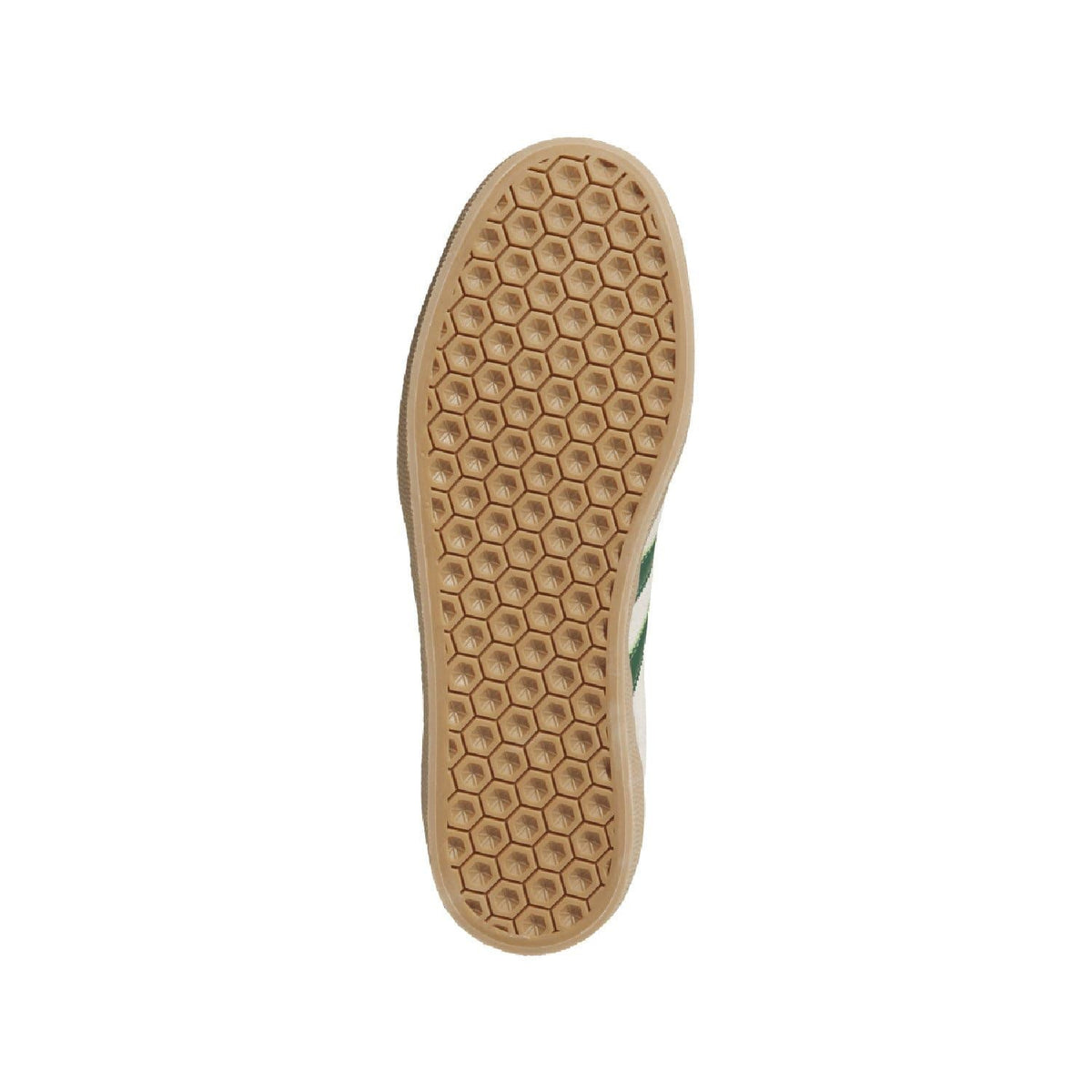 adidas Gazelle Advantage gum rubber outsole with hexagonal traction pattern