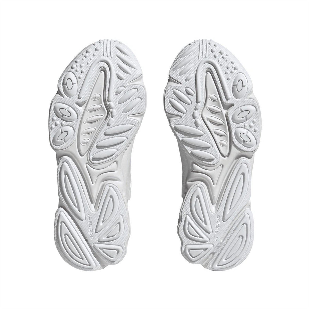 adidas Oztral trainers outsoles, textured white rubber tread pattern