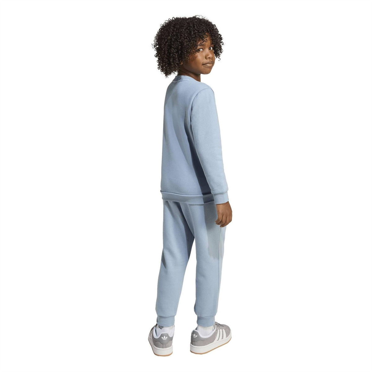 adidas Originals tracksuit set featuring a stylish, matching jacket and pants in classic athletic design and bold branding.