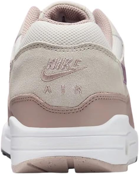 Nike Air Max 1 SC heel sneaker, suede panel with Air Max logo and stitched details